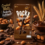 Pocky Crushed Fruits  Noir Milk Chocolate (Pack of 03)