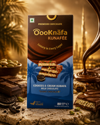 Cookies N Cream Kunafa Chocolate 80 gm (UAE)(Pack of 02)