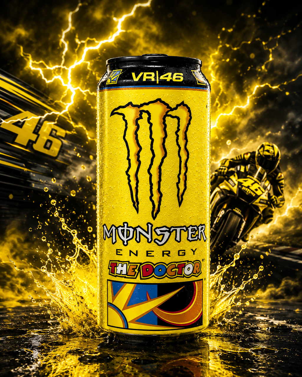 Monster Energy The Doctor 500 ml (UK) ( pack of 2 )