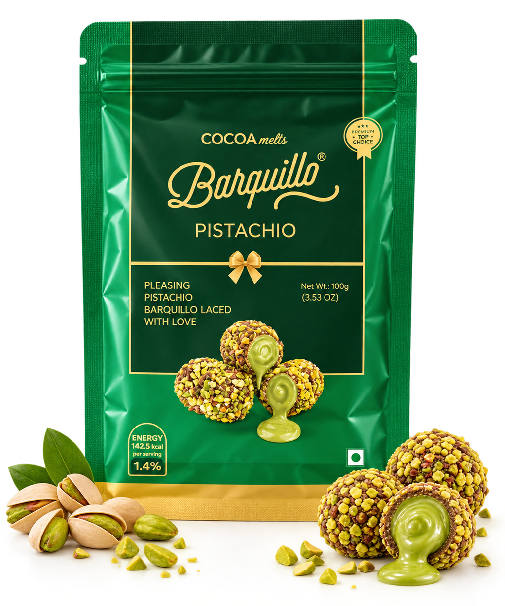 Barquillo Pistachio – Premium Pistachio Delight  100 g( UAE) Pack of 3