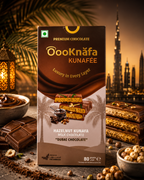 Hazelnut Kunafa Chocolate 80 gm (UAE) (Pack of 02)