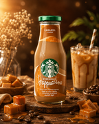 Starbucks Caramel Frappuccino UK 250 ml - Refreshing Coffee Drink