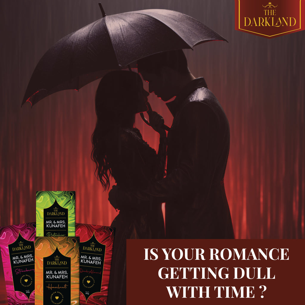 Combo Dhamaka - MR. & MRS. Kunafa | Strawberry, Hazelnut & Dark Almond Flavour | Aphrodisiac Chocolate Bar