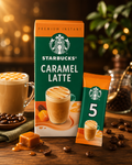 STARBUCKS Caramel Latte Instant Coffee 115G - Rich and Creamy Flavor
