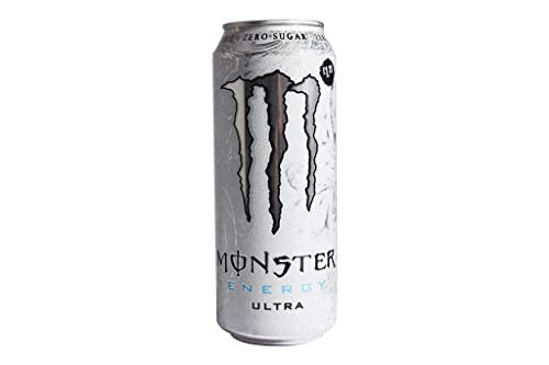 Monster Energy Drink Ultra Zero - Pack of 12 Cans x 500ml Each