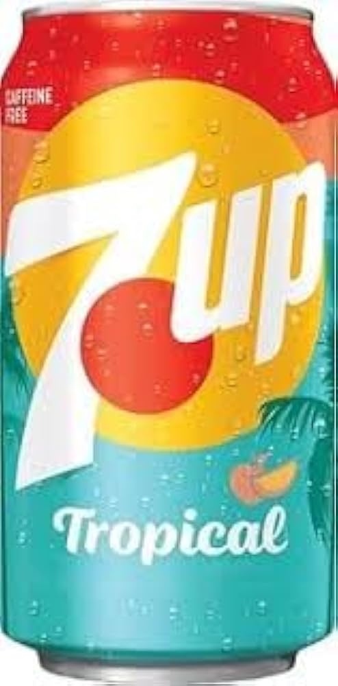 7UP Tropical Soda – Fruity Refreshing Drink | Buy Online 355 ml (Pack of 03)