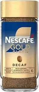 NESCAFE GOLD BLEND DECAF RICH AROMA & SMOOTH WITH GOLDEN ROASTED ARABICA 190g BY FEBORA FOODS