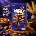 Pocky Crushed Fruits  Almond Milk Chocolate (Pack of 03)