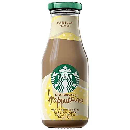 Starbucks Classic Vanilla Frappuccino 250 ml - Refreshing Coffee Drink