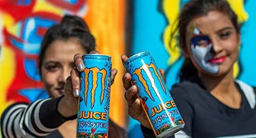 Monster Energy Drink Mango Loco 500 ml ( pack of 2 )