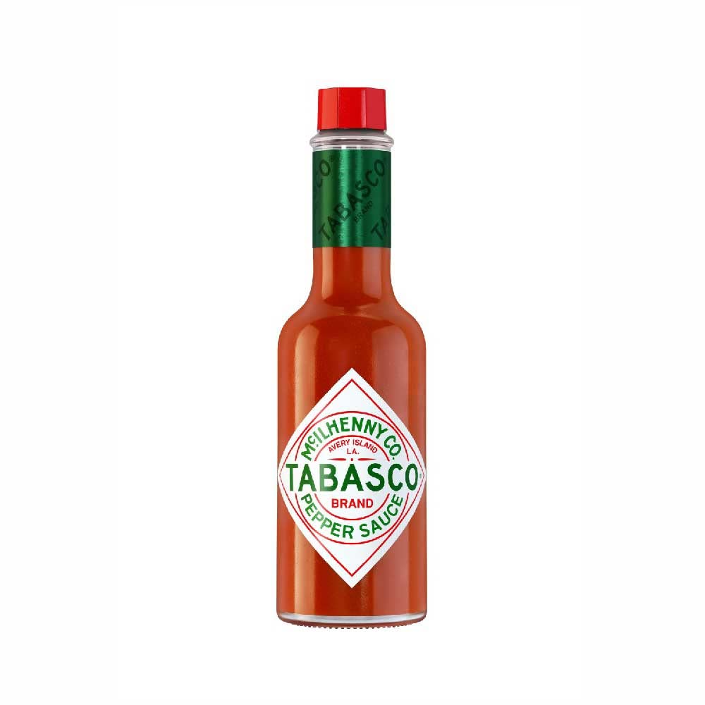 Tabasco Red Pepper Sauce 150 ML - Non-GMO, Vegan, Gluten-Free, No Added Colors or Preservatives