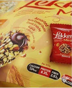 MellsBurry Lekkers Minis Assorted Hazelnut Chocolate Wafer Bites, Nuts Coated Crunchy Snack, 150g