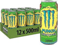 Monster Energy® Rio Punch Carbonated Energy Drink | Pack of 12 Cans (UK)