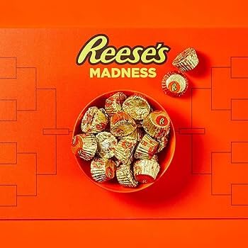 Reese's Miniature Cups Assortment, Milk Chocolate and White Creme Peanut Butter Cups, 200g (Product Of USA)