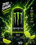Monster Energy Drink Zero Sugar 500 ml ( pack of 2 )