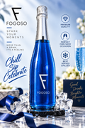 FOGOSO Premium Sparkling Juice – Blue Bottle