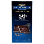 Ghirardelli 86% Intense Dark Chocolate Bar, 90g (USA)