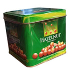 Alfredo Milk Chocolate Coated Whole Roasted Hazelnuts in Decorative Green Tin Container Gift Box 105g (From Malaysia)