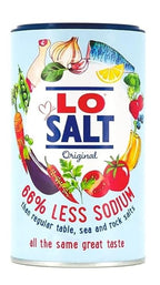 Lo Salt Original 66% Less Sodium Taste And Texture Of Regular Everyday Cooking, Baking, Salt 350gm