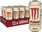 Monster Energy® Pacific Punch Carbonated Energy Drink | Pack of 12 Cans (UK)