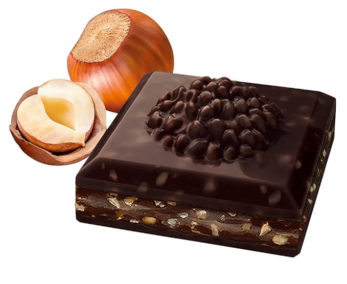 Ferrero Rocher Dark Chocolate 55% Hazelnut 90g UK - Premium Chocolate Delight