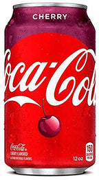 Coca-Cola Cherry Coke 355ml - Refreshing Cherry Flavor in Every Sip