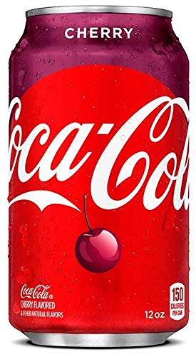 Coca-Cola Cherry Coke 355ml - Refreshing Cherry Flavor in Every Sip
