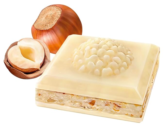 Ferrero Rocher White Chocolate Bar with Hazelnuts - 90 Gram