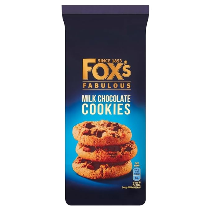 Fox's Milk Chocolate Cookies 180G