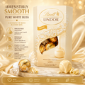 Lindt Lindor - White Chocolate Truffles - 200 Grams