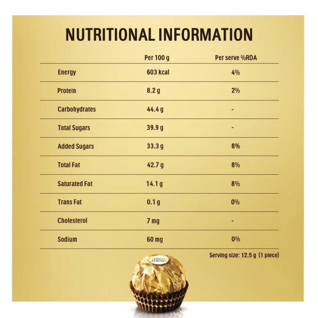 Ferrero Rocher Premium Chocolates 24 Pieces, 300 g (Italy)
