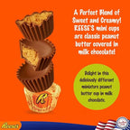 Reese's Miniature Cups Assortment, Milk Chocolate and White Creme Peanut Butter Cups, 200g (Product Of USA)