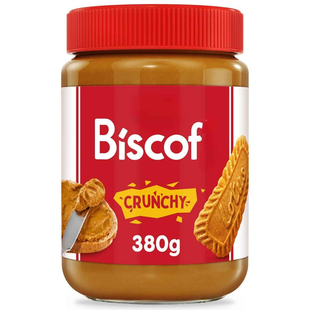 Lotus Biscoff Crunchy Biscuit Spread, 380g (Pack of 02) (Belgium)