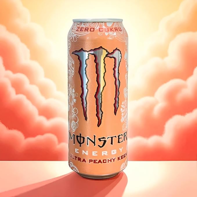 Monster Energy Drink Ultra Peachy Keen 500 ml ( pack  of 2)