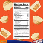 Reese's Miniature Cups Assortment, Milk Chocolate and White Creme Peanut Butter Cups, 200g (Product Of USA)
