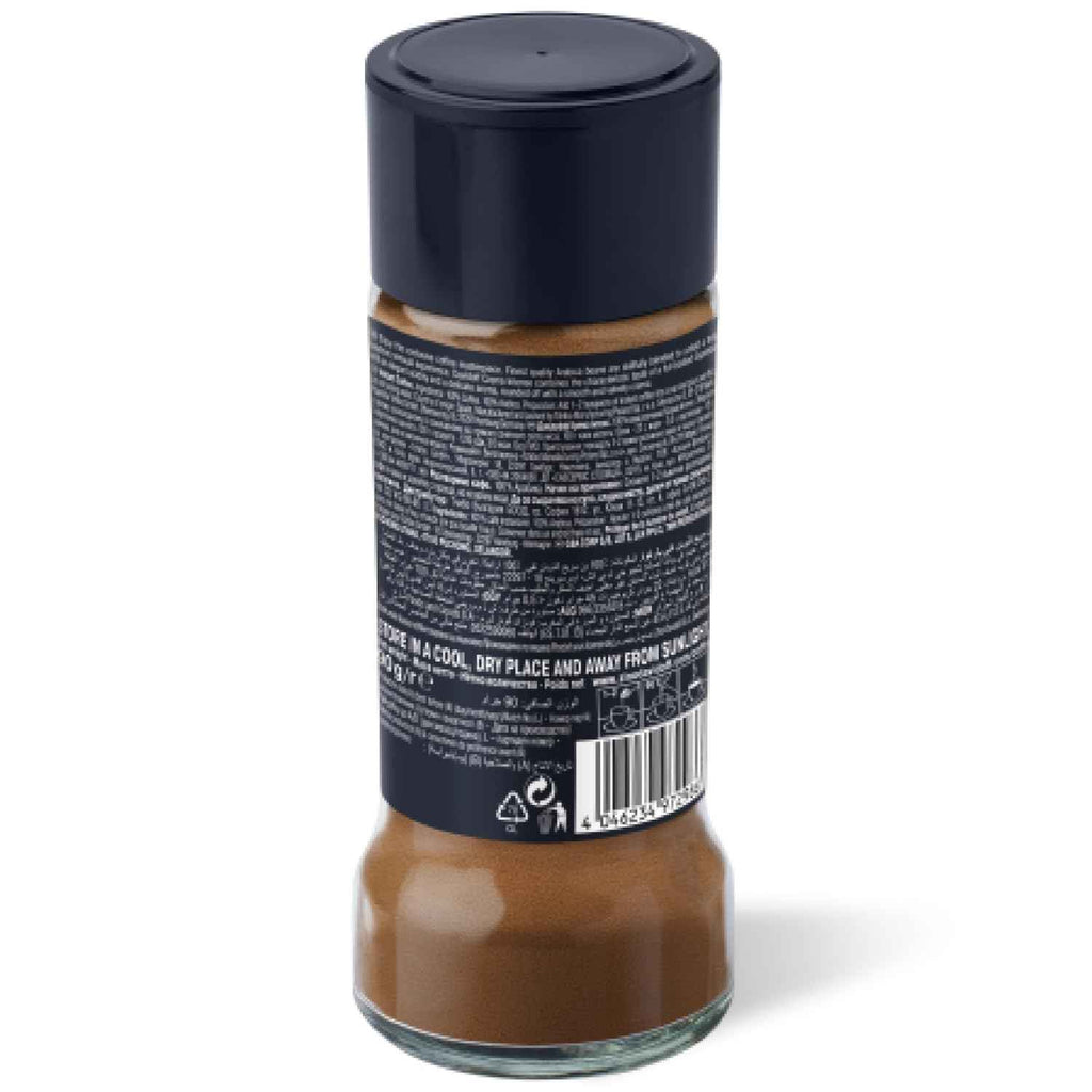 Davidoff Crema Intense Instant Coffee Powder, Bottle - 9/12 Intensity - 90 Gram (Pack of 04)