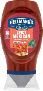 Hellmann’s Spicy Mexican Inspired Sauce Medium 250ml (UK)