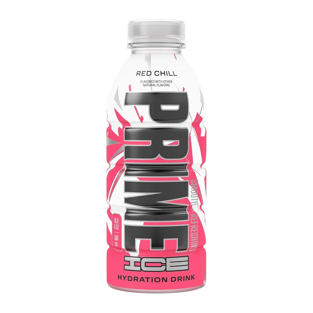 Prime Hydration Drink Ice Red Chill 500 ml (USA) ( pack of 2 )