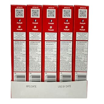 Glico Pocky Chocolate Biscuit Sticks - Cream Covered Treat, 47 Gram, 10 Pack