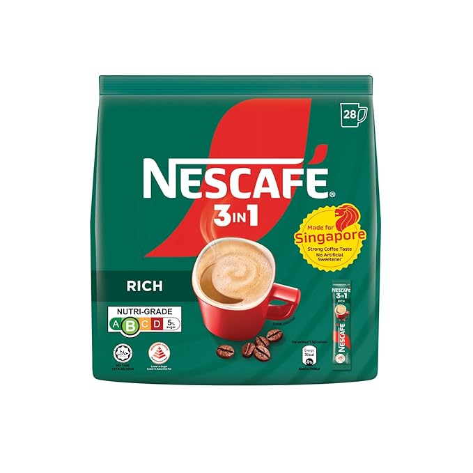 Nescafe 3 in 1 Rich Coffee Sachets