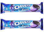 Oreo Chocolate Chip Sandwich Cookies With Blueberry Ice Cream Flavore 133g Pack Of 2 (Imported)