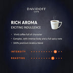 Davidoff Fine Aroma Instant Coffee Granule Glass Bottle- 7/12 Intensity - 100 G, 0.97 Pounds
