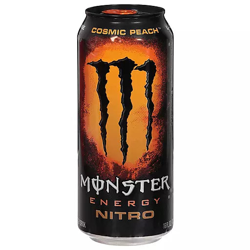 Monster Energy Drink Nitro Cosmic Peach 500 ml (UK) ( pack of 2 )
