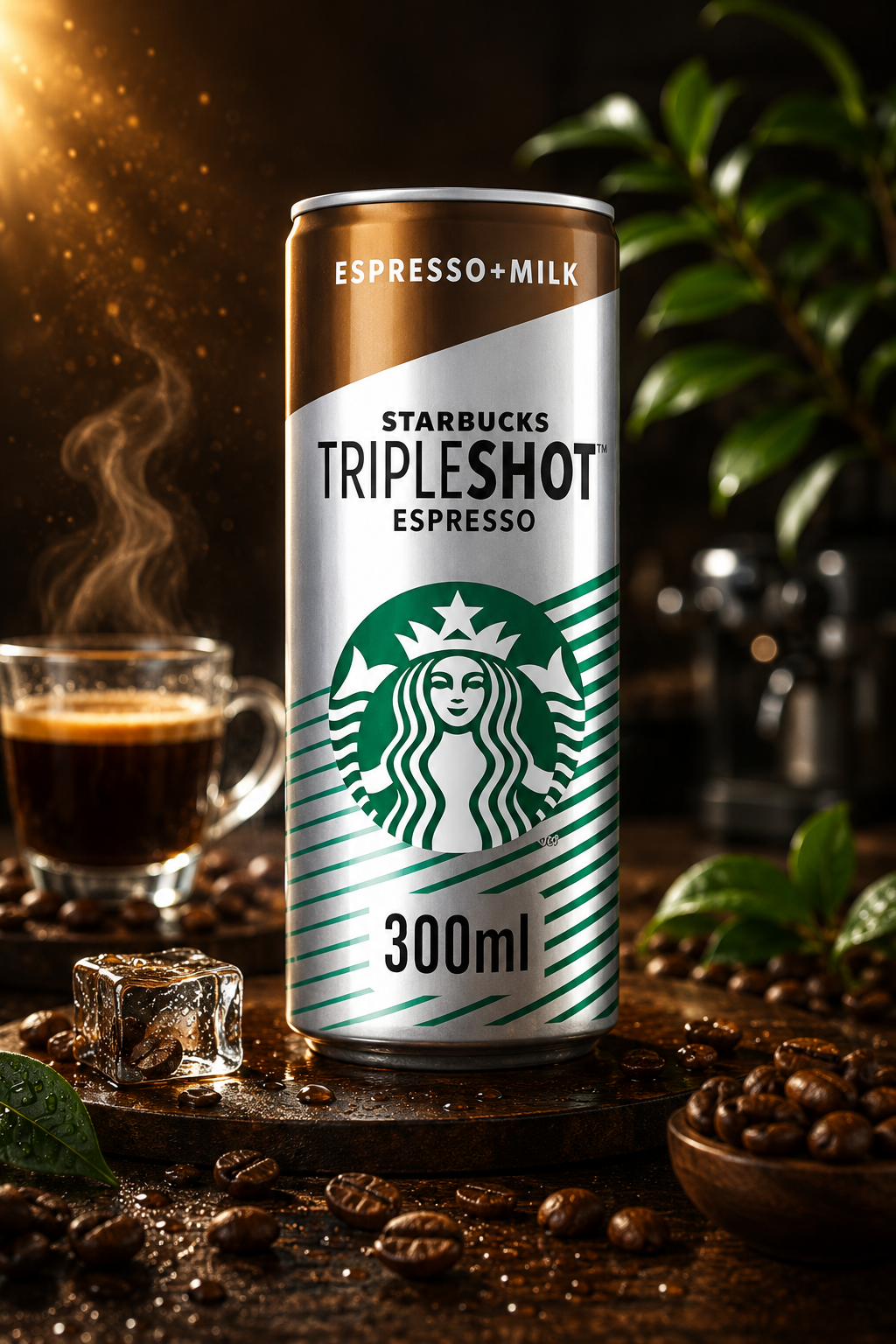 Starbucks Tripleshot Espresso 300ml Coffee Drink (Pack of 02)