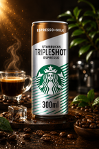 Starbucks Tripleshot Espresso 300ml Coffee Drink (Pack of 02)