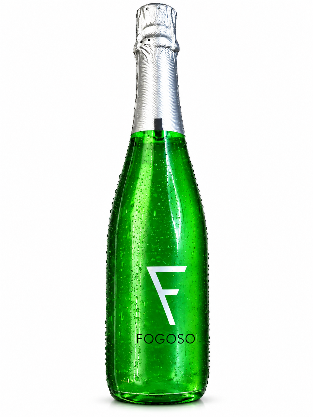 FOGOSO Green Apple Flavour Sparkling Juice | Refreshing & Chilled