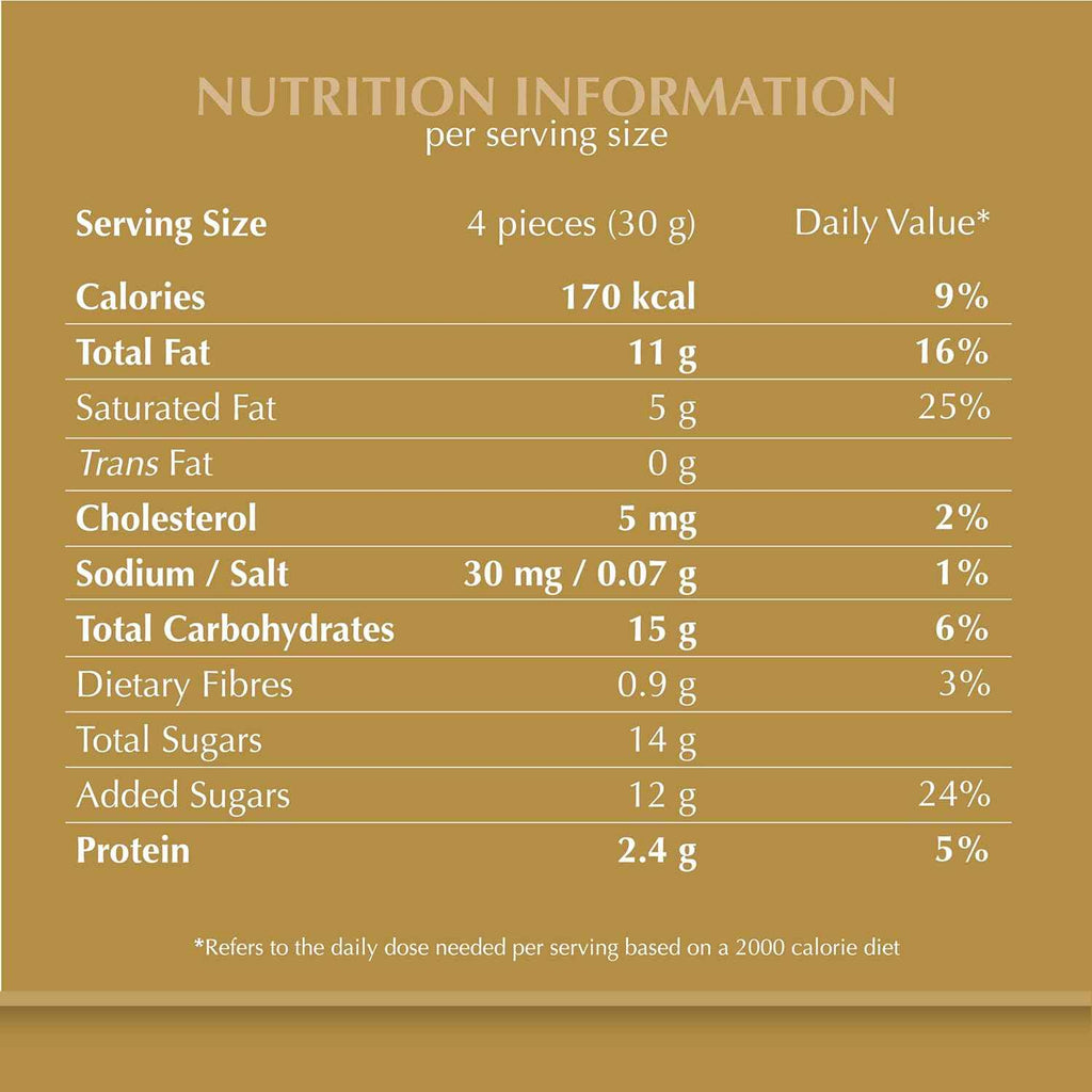 Lindt Gold Tab Chocolate with Hazelnut 300 gm Pack