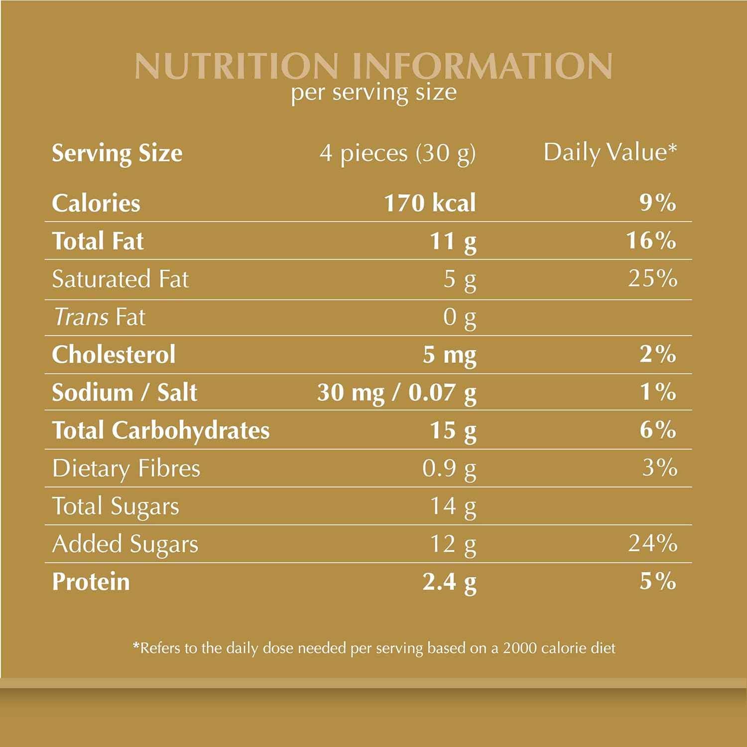 Lindt Gold Tab Chocolate with Hazelnut 300 gm Pack