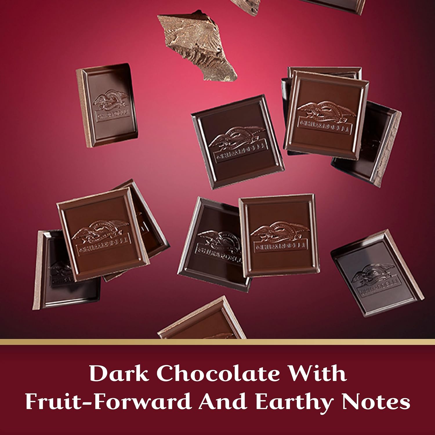 Ghirardelli 92% Intense Dark Chocolate Bar, 90g (USA)