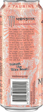 Monster Energy Drink Ultra Peachy Keen 500 ml ( pack  of 2)